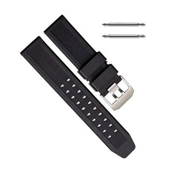 Luminox 22mm Compatible Replacement Watch Rubber Band For Navy Seal 3050 3080 Models