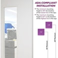 thumbnail image 4 of ADA CENTRAL SIGNS - 6" X6" Lab Sign- ADA Compliant Tactile Graphics Grade 2 Braille Text Acrylic Wall Signs - Authorized Access, Laboratory Hazardous Safety Door sign for Schools, Hospitals, Clinics, 4 of 7