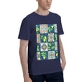 thumbnail image 2 of Bingfone Lemon And Leaves Men'S Loose Fit Short-Sleeve Pocket T-Shirt, 2 of 7