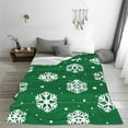 thumbnail image 5 of Sikiie Snowflake Ultra-Soft Micro flannel Blanket Luxury All Seasons Warm Blanket for Bedding Sofa and Travel (4 sizes)-40"x30", 5 of 7