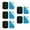 5 pieces black 5 pie, variant on Ultra-Thin Adhesive Steel Discs for Phone Mounts, Secure Car Dashboard Phone Holder Accessory with Anti-Scratch Surfaces
