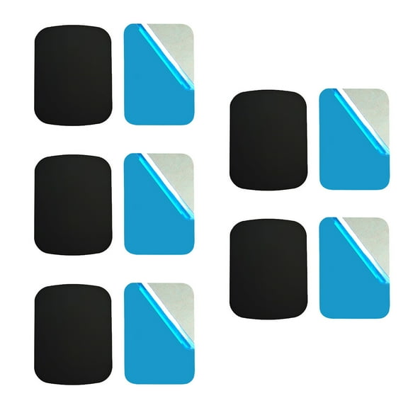 Ultra-Thin Adhesive Steel Discs for Phone Mounts, Secure Car Dashboard Phone Holder Accessory with Anti-Scratch Surfaces