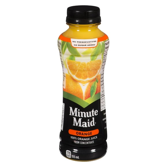 Minute Maid Orange Juice Bottle, 355 mL, 355 mL