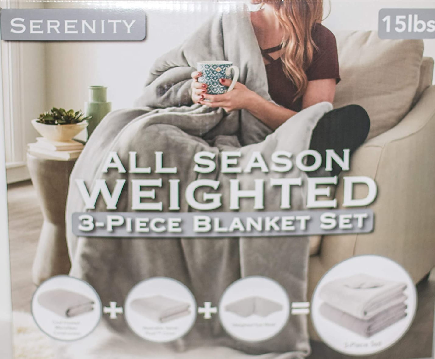 Brookstone weighted outlet blanket clearance