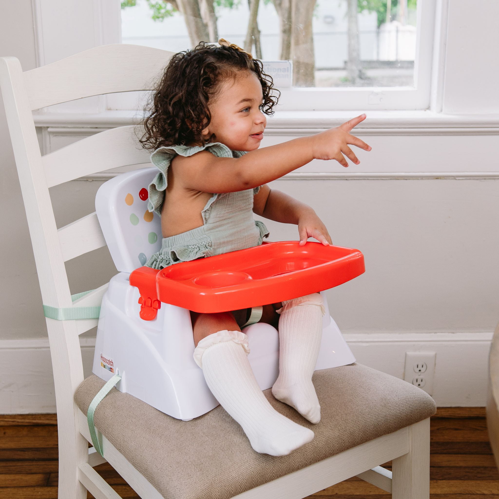 Dropship Hopscotch Lane Booster Seat & Tray, Baby And Toddler, 6 Months +  to Sell Online at a Lower Price