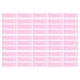 thumbnail image 1 of 50uds Etiquetas de Costura Hechas a Mano Unique Bargains Rosa, 1 of 8