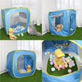 thumbnail image 4 of plegable bebés, Cubby con , piscina, diversión agua, refugio solar, protección UV, , cabañ yotijar Tienda de juegos de playa para niños, 4 of 10