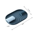 thumbnail image 2 of 4 Pack Foldable Pot Lid Holder, Rest with Drip Pad, Kitchen Utensil Rest for Spoons Lids Spatula Tongs, Hanging Design Kitchen Storage Rack, 2 of 5
