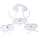 thumbnail image 2 of Conjunto de disfraz de Gato blanco Sunnimix Collar Orejas diadema, 2 of 8
