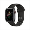 Apple Watch SE (1st Gen) GPS + Cellular, 40mm Space Gray Aluminum Case with Black Sport Band - Regular