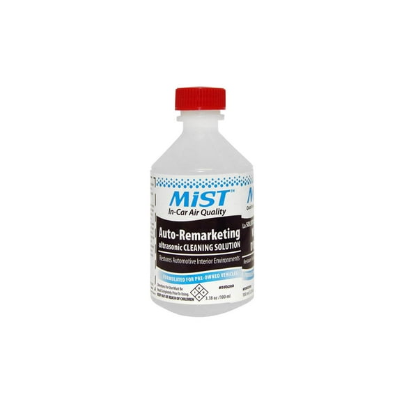 CPS Vehicle HVAC/Cabin Cleaning Solution 590260 Vehicle HVAC/Cabin Cleaning Solution; MiST; For Use With MiST II HVAC/Cabin Cleaning Unit; Lemon Scent; 3.4 Ounce Bottle; Single