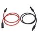 thumbnail image 2 of Cable de extensión solar con conector hembra y macho, 2 piezas Cable de extensión de panel solar AWG Cable de extensión solar Uso conveniente, 2 of 14