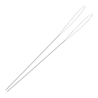 Collapsible Eye Needles, Loom Needles, 3” Needles, Needle for Gossamer  Floss, Seed Bead Needles, 8-Pack Needles, Long Seed Bead Needle