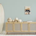 thumbnail image 4 of Stupell Industries Eclectic Beach Vacation Pup Canvas Art, 16 x 24, by Petals Prints Design, 4 of 8