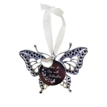 

Pgeraug small bell Christmas Ornaments Family Butterfly Ornament Butterfly Pendant Butterfly Home Decoration Hangs B