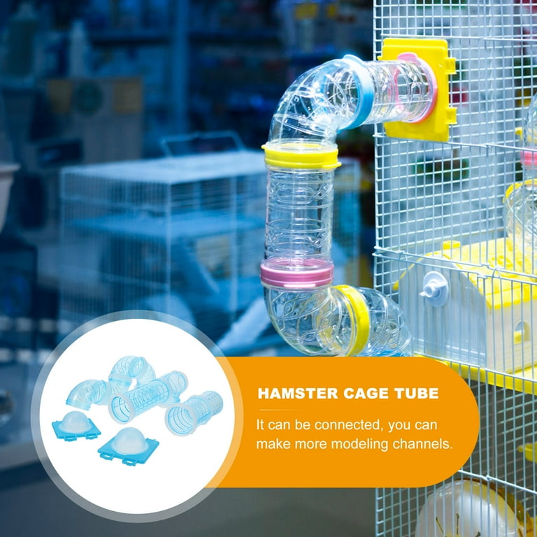 Hamster cage pipes discount
