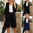thumbnail image 2 of Casual Cotton Long-sleeve Suits Solid-color Formal Places Suit Jaket for Wedding Party, 2 of 5