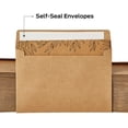 thumbnail image 3 of 144 Thank You Cards Bulk, Brown Kraft Thank You Notes with Envelopes and Stickers, Elegant 6 Designs Greeting Card for Wedding, Blank Inside, 4x6 Inch Invitation Envelopes for Thanksgiving Day, 3 of 8