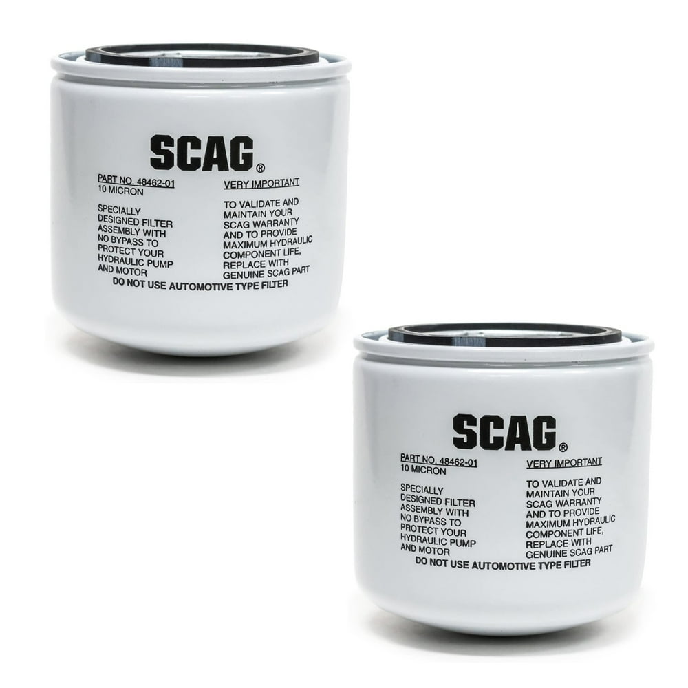 2 Pack SCAG Element Oil Filter for Walk Behind Lawn Mowers / SMTC, SMVR
