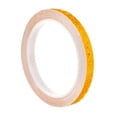 thumbnail image 3 of Uxcell Reflective Tape Adhesive High Visibility Caution Warning Safety Reflector for Cars Dark Yellow 26ft x 0.4 in, 3 of 6
