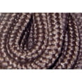 thumbnail image 2 of 2 Pair Pack 54 Inch 137 cm Dark Brown Heavy Duty 4mm 1/8 inch Round Thick Boot Shoelaces Bootlaces, 2 of 5