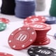 thumbnail image 4 of Juego de fichas de póquer de 100 piezas, fichas de casino para ruleta de póquer, contadores de conteo con fichas de juego de colores de valor, fichas de juego para aprendizaje de m, 4 of 5