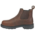 thumbnail image 2 of Die Hard Men's Nitro Brown Leather Composite Toe Chelsea Slip On Boot 12 M, 2 of 7