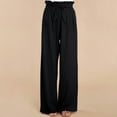thumbnail image 1 of Pantalones Largos De Mujer, Pantalones Casuales De Cintura Alta Para Mujer Con Cinturón Para La Vida Diaria ANGGREK Otros, 1 of 5