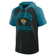 thumbnail image 2 of Men's Logo Athletic Black Jacksonville Jaguars Prime Hoodie T-Shirt, 2 of 3