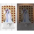 thumbnail image 2 of Caroline's Treasures SS4391CNL Shih Tzu Fall Leaves Portrait Ceramic Night Light, 6x4x3", multicolor, 2 of 2