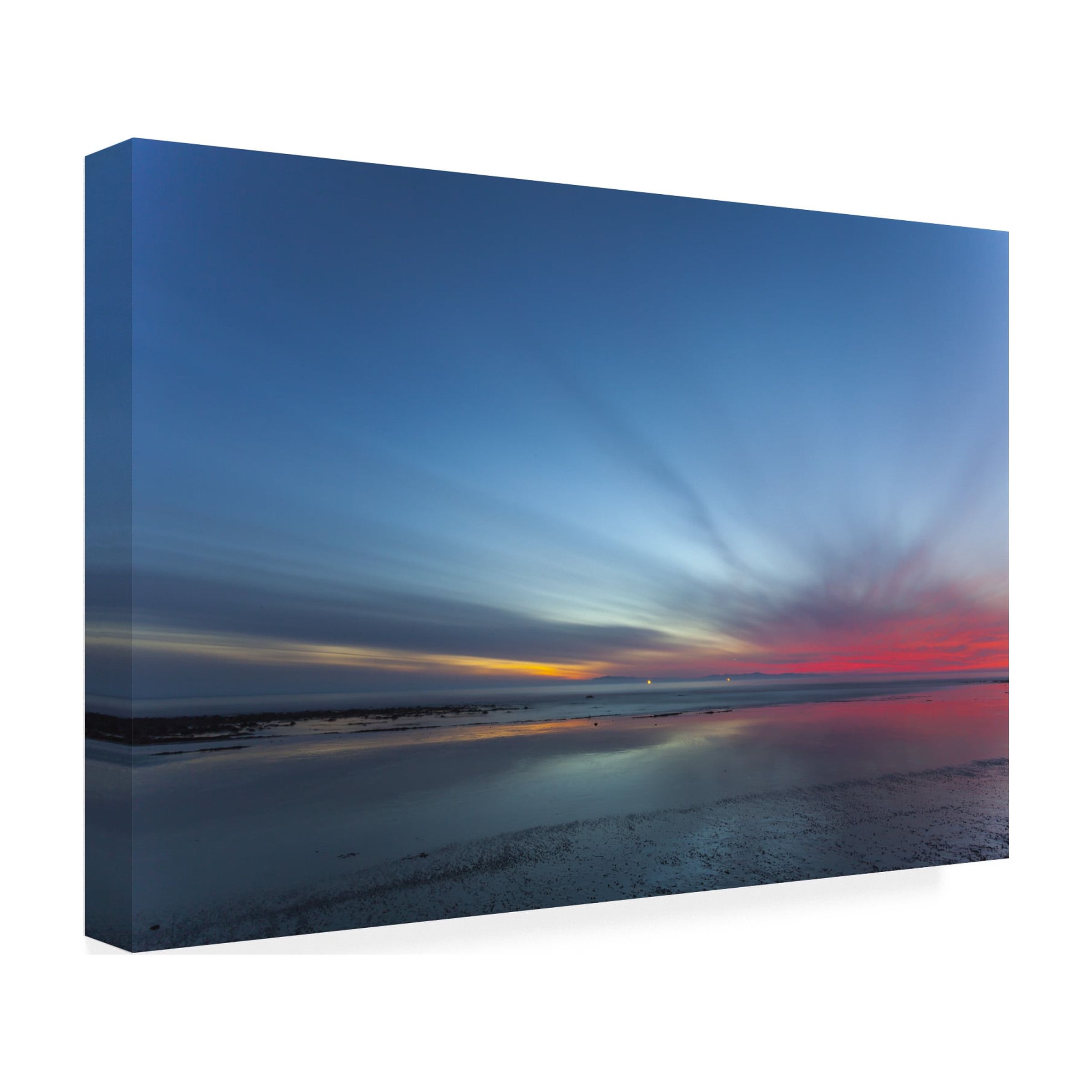 Chris Moyer 'Blue Hour' Canvas Art