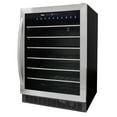 thumbnail image 2 of Danby DWC057A1BSS 5.7 Cu. ft. Built-In Beverage Center, Holds 60 Bottles, Single Zone Under Counter Wine Fridge in Stainless Steel, 2 of 10
