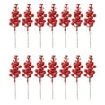 thumbnail image 2 of Toystoory 14 piezas de decoración de flores de árbol de Navidad, adorno de boda DIY, accesorios de diseño multiusos, accesorio de compromiso para el Kits de decoración para fiestas Rojo Toystoory HA068358-02, 2 of 6