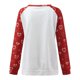 thumbnail image 5 of Mujeres Valentine Tops Sudadera con cuello redondo Jersey ligero Blusa cómoda Pompotops gfhjh18302, 5 of 6