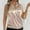 Khaki, variant on Women Vest Dressy Casual Sleeveless Halter Tank Tops Trendy Summer Wrap Blouse Outfits S