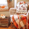 thumbnail image 2 of Fall Pillow Covers 20x20 Set of 4 for Fall Decor Happy Fall Pumpkin Throw Pillow Covers Decorative Throw Pillows Farmhouse Thanksgiving Decorations Autumn Cushion Case for Couch, 2 of 6