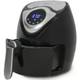 thumbnail image 5 of Deco Chef 3.7 QT Personal Digital Air Fryer, 7 One-Touch Cooking Programs, Time and Temperature Controls, Dual Non-Stick Baskets, 1300W, Black, 5 of 11