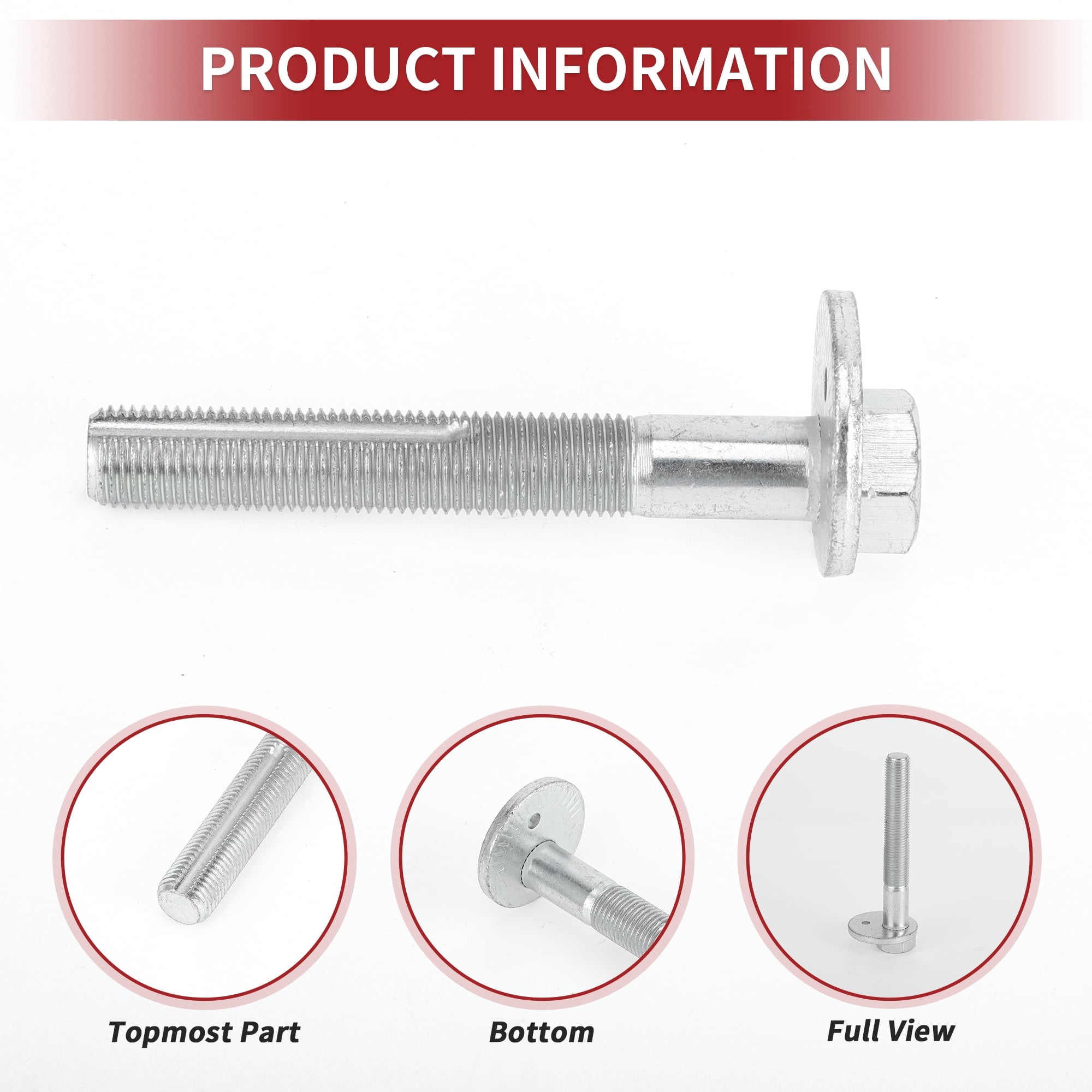 Unique Bargains Camber Alignment Bolt Washer Bolt For Mitsubishi Lancer 2008-2015