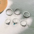 thumbnail image 3 of Women Rings Set,13pcs/set Simple Fashionable Retro Rings Set Rings Sturdy Construction, 3 of 9