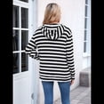 thumbnail image 4 of Camisas de Larga para Mujer, Sudaderas con Capucha y Bolsillo Tipo Canguro, Sudaderas de Otoño. y Negro L, 4 of 10