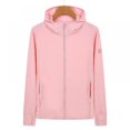thumbnail image 1 of AMERTEER Veste à Capuche Zippée Protection Solaire UV UPF 50+ pour Femmes Manches Longues Pêche Course Randonnée Performance Extérieure, 1 of 8