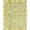 thumbnail image 1 of Ahgly Company Indoor Rectangle Abstract Mustard Yellow Oriental Area Rugs, 2' x 5', 1 of 6