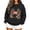 Black, variant on Womens Crewneck Sweatshirts Crab Comfy Sweatshirt Casual Long Sleeve Pullover Print Fashion Fall Top