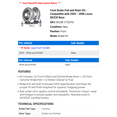 thumbnail image 2 of Front Brake Pad and Rotor Kit - Compatible with 2004 - 2006 RX330 Base 2005, 2 of 2