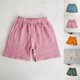 thumbnail image 4 of Odeerbi 1-9 Años Niños Niñas Pantalones Cortos de Verano de Algodón Color Sólido Parte de Abajo Bonitos Pantalones Cortos Con Volantes, 4 of 4