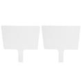thumbnail image 3 of Miangastore 2 Pcs Palette de Réponse Effaçable à Sec à Main Tableau Blanc Double Face Tableau de Réponse Effaçable à Sec pour Salle de Classe Enseignement Bureau Réunion Famille Fête Rectangle, 3 of 9
