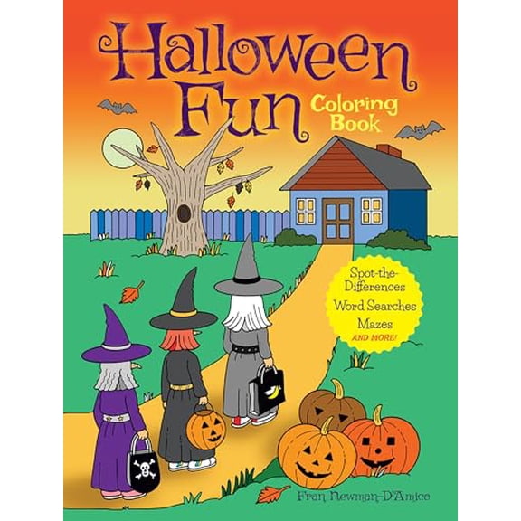 Pre-Owned Dover Halloween Coloring Books: Halloween Fun Coloring Book (Other)
