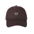 thumbnail image 3 of Trendy Heart Embroidered Baseball Cap for Daily Wear - Adjustable and Versatile Headgear for All Seasons, 3 of 3