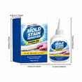 thumbnail image 3 of Bathroom Mold Remover, Mold Removal Gel, Shower Mold Remover, Active Seal and Grout Mold Stain Remover, 100Ml No-Run Gel Formula Easily Penetrates Porous Grout to Lift Dark Mold, 3 of 7