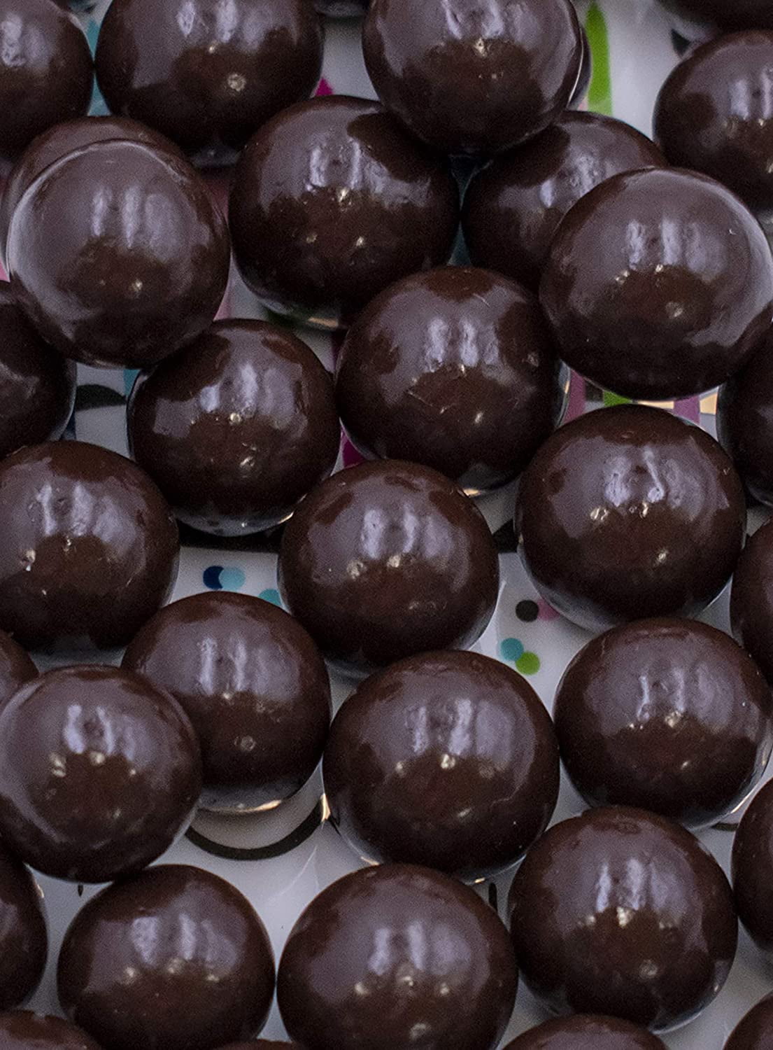 Made in USA Gourmet Chocolate Covered Malt Balls (1 lbs) (Dark Chocolate)